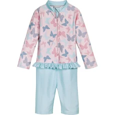 Playshoes 抗UV長袖防曬防寒兒童連身泳裝