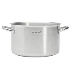 de Buyer 畢耶 PRIM'APPETY系列 雙耳不鏽鋼燉鍋, 1個, 40cm