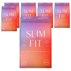 CLA 슬림핏 라이트패키지 보건용 컬러 새부리형 마스크 대형 KF94, 25개입, 6개, 화이트