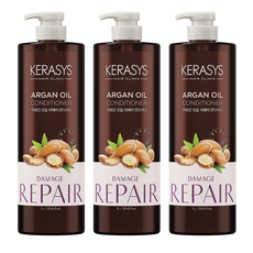 KERASYS 摩洛哥堅果油護髮素清新粉紅香, 1L, 3個
