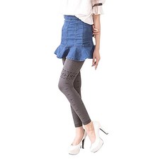 Amiss 機能感 保暖九分刷毛褲襪