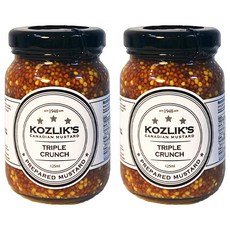 코즐릭스 머스타드 트리플 크런치, 125ml, 2개