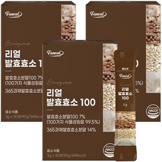 퍼니트 리얼 발효 효소 100 30포, 90g, 3개