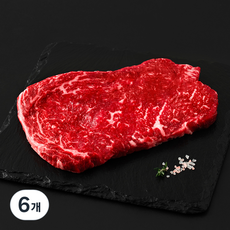 건화 한우 1+ 등급 등심 구이용 (냉장), 200g, 6개
