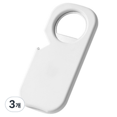 Clairvie 罐頭 瓶子 罐裝 多合一磁吸開瓶器, 白色, 3個