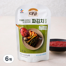 다담 파김치양념, 150g, 6개