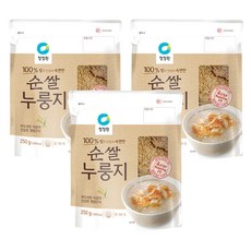 Daesang Chung Jung 一粒純米 Nurungji, 250g, 3包