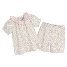 moimoln 兒童涼感透氣人造絲網眼短袖睡衣 M242PJN56P