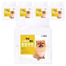 펫샵 스탠다드 반려동물 중형 배변패드 무향 18g, 100개입, 5개