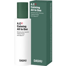 DASHU A.C茶樹鎮靜弱酸性低刺激多合一乳液, 1個, 180ml
