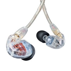 SHURE 舒爾 Sound Isolating有線入耳式耳機, SE535-CL-A, 透明