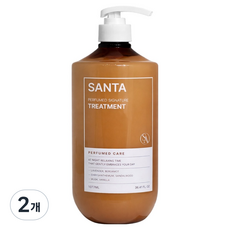 SANTA 香氛經典護髮素 木質麝香, 2個, 1.077L