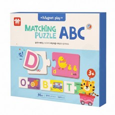 磁性拼圖書 ABC, 84片, 1本