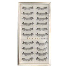 台灣 COSMOS 采粧 假睫毛 10對, DJ-06, 1組