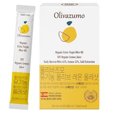 Oliva's Mo有機特級初榨橄欖檸檬Ole Shot條裝 14條, 1個, 280ml