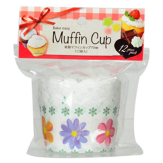 珍珠金屬 紙杯蛋糕模具12件組 D-2676 Shabon Heart, 1組