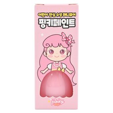i'm pinky Pinky Paint 兒童指甲油, 快乾且易於去除, C02 Strawberry Milk, 1瓶