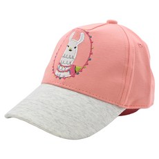 flapjackkids 溫柔兩色調 羊駝刺繡鴨舌帽 高防曬係數透氣 52-54cm