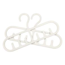 懶角落 吊帶衣架 兩個裝 35x20x0.8公分 PP材質, 1包