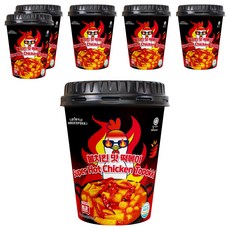 Samsiokki Wonder Tteokbokki 火辣雞肉風味辣炒年糕杯, 120g, 6個