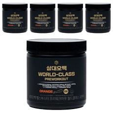 ThreeThingsForFiveHundredKilogram 運動能量補充粉 橘子口味, 5個, 300g