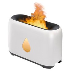 縷空火焰加濕器 285克 5V 7W ABS+PP材質, 3555, 顏色隨機