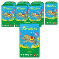 페넬로페 퍼스트클래스 밴드형 기저귀 공용, 3단계, 512매