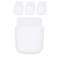 벽걸이 수납 거치대, 화이트, 7개