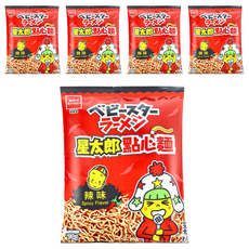 OYATSU 優雅食 星太郎點心麵 辣味 74g*5包 經典懷舊零食 刺激味蕾 隨時隨地享受美味