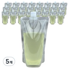 맘스퀴즈 스파우트 음료 파우치 300ml 22파이, 12 x 18 cm, 25개입, 5개