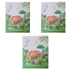 초코텍 제주 구운 소보루 우도땅콩 6p, 3개, 228g