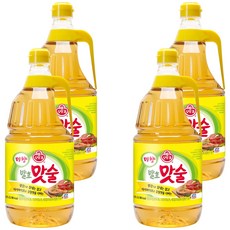 오뚜기 미향 발효 맛술, 1.8L, 4개