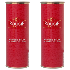 Rougie 鵝肝醬慕斯 法式經典正統美味 法國原裝進口, 320g, 2罐