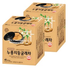 우리차 누룽지 둥굴레차, 1.5g, 40개입, 2개