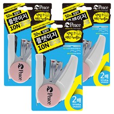 피스코리아 플랫이지 10N 스테플러, 랜덤발송, 3개