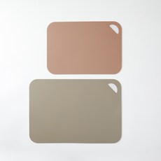 JAJU (JAJU) 輕巧耐用TPU砧板2件組, 1套, 混合色