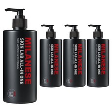 Milanese Skin Lab 男性全效合一乳液 大容量, 500ml, 4個
