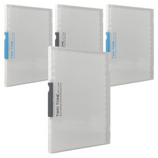 ibis 雙色輕薄多功能文件盒, 4個, 隨機出貨