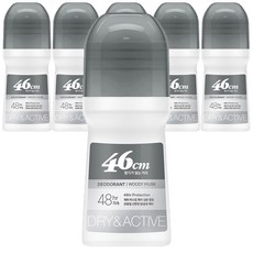 온더바디 46cm 나이아신아마이드 롤온 데오드란트 우디 머스크향, 75ml, 6개