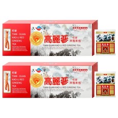 華陀扶元堂 高麗蔘沖泡茶包, 2g, 20包, 2盒