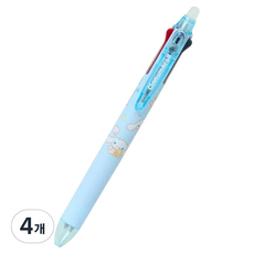 三麗鷗 可擦拭百樂3色筆 0.38mm, 4個, 大耳狗喜拿