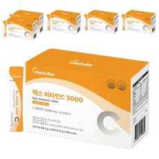 헬로바이오 맥스 비타민C 3000 90p, 270g, 6개 270g, 6개