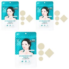 하이스팟 하이드로 콜로이드 패치 원형 3종 + 사각, 3세트