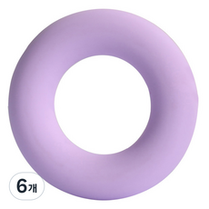 루아즈 실리콘 악력기 25kg, 퍼플, 6개