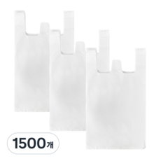 코멧 비닐봉투, 1500개, 12L