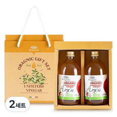 Mengazzoli 蘋果西打醋 500ml*2入+購物袋禮盒組, 2組, 500ml