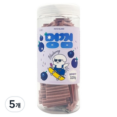 펫츠아일랜드 멍껌, 5개, 320g, 블루베리맛