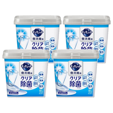 Kao 花王 Cucute 珂珂透 食洗機用檸檬酸洗碗粉 680g, 4盒