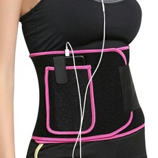 복부 뱃살 허리 네오프렌 땀 벨트, 핑크