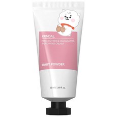 쿤달 BT21 퓨어 핸드크림 베이비파우더향, 50ml, 1개